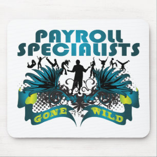 Gehaltsabrechnungsspezialisten wild gegangen mousepad