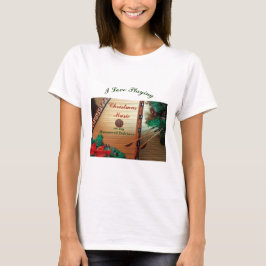 Gehämmertes Dulcimer-Weihnachtst-shirt T-Shirt