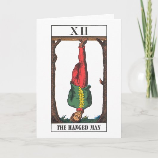 gehängt karte (Vorderseite)