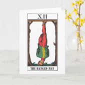 gehängt karte (Gelbe Blume)