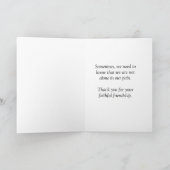 Gehässiges Zeugnis Dankeskarte (Innenseite)