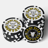 Gehäuft Pokerchips (Stapel)