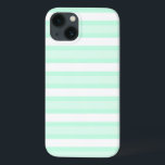 Gehäuse Aqua Stripe iPad Mini Case-Mate iPhone Hülle<br><div class="desc">Einfaches,  stilvolles Design mit hübschen pastellfarbenen Streifen in zwei Blau- und Weiß-Tönen. Ein individuell anpassbares Design für Sie,  um mit Ihrem eigenen Text,  Bildern und Ideen zu personalisieren. Ein originales digitales Kunstbild von QuirkyChic.</div>
