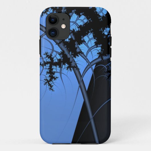 Gehäuse aus Leder und Silber Case-Mate iPhone Hülle (Rückseite)