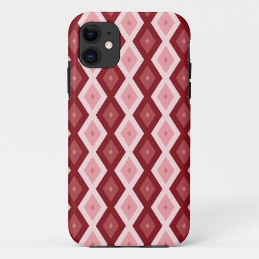Gehäuse aus rotem Diamant Case-Mate iPhone Hülle (Rückseite)