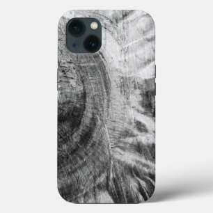 Gehäuse aus schwarzem und weißem Holz Case-Mate iP iPhone Hülle