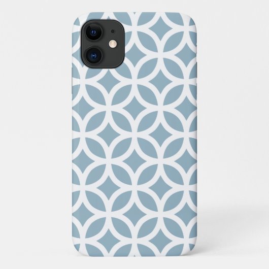 Gehäuse Blue Geometric Muster iPhone, Plus und Pro Case-Mate iPhone Hülle (Rückseite)