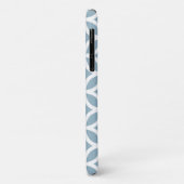 Gehäuse Blue Geometric Muster iPhone, Plus und Pro Case-Mate iPhone Hülle (Hinten/Links)