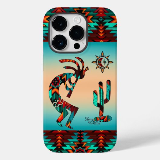 Gehäuse des Southwest Kokopelli iPhone Case-Mate iPhone Hülle (Rückseite)