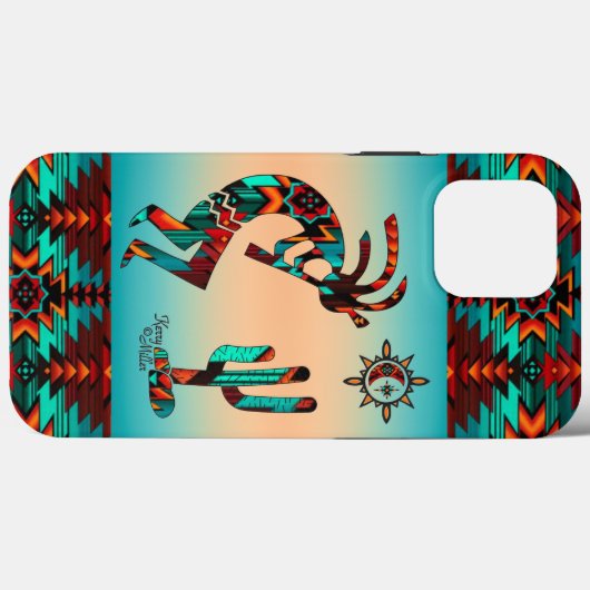 Gehäuse des Southwest Kokopelli iPhone Case-Mate iPhone Hülle (Rückseite (Horizontal))