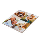 Gehäuse-Folie für Ihre 4 Fotos Collage Edge Fliese (Seite)