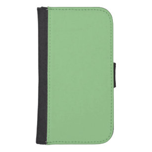 Gehäuse für das helle Moos, grüne Brieftasche Galaxy S4 Geldbeutel Hülle