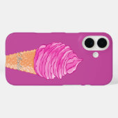 Gehäuse für den Eiscreme-individuelle Name Case-Mate iPhone Hülle (Rückseite (Horizontal))