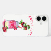 Gehäuse für frisches Cherry Drink - Benutzerdefini Case-Mate iPhone Hülle (Rückseite (Horizontal))