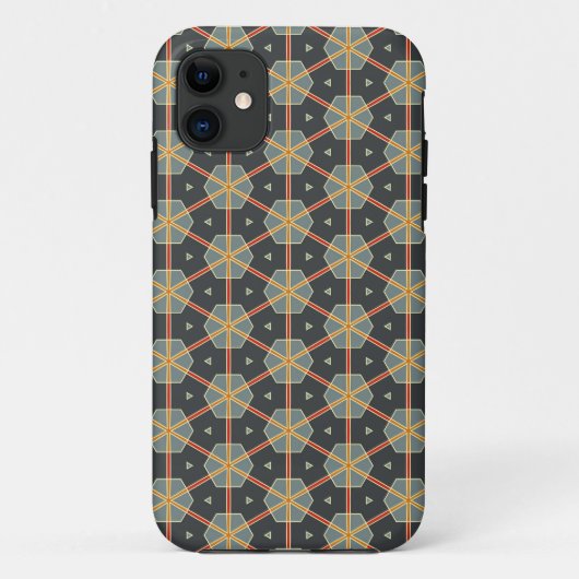 Gehäuse für geometrisches Design 014 Case-Mate iPhone Hülle (Rückseite)