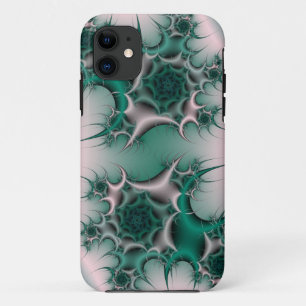 Gehäuse für grüne Rose Fraktal Case-Mate iPhone Hülle