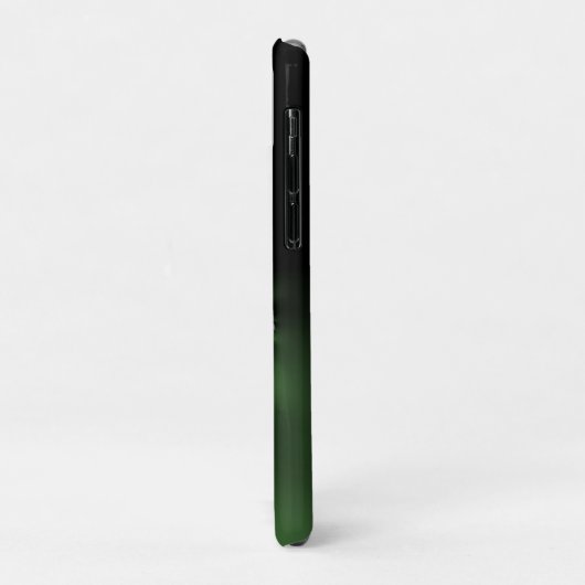 Gehäuse für grünes Fraktal-Monogramm iPhone Case-Mate iPhone Hülle (Hinten/Links)