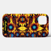 Gehäuse für helle Sonnenblumen-Case für iPhone-Mat Case-Mate iPhone Hülle (Rückseite (Horizontal))