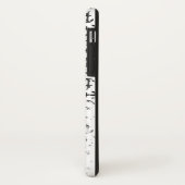 Gehäuse für schwarz-weiße Mobiltelefone Case-Mate iPhone Hülle (Hinten/Links)