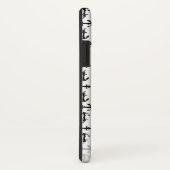 Gehäuse für schwarz-weiße Mobiltelefone Case-Mate iPhone Hülle (Hinten/Rechts)