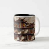 Gehäuse in der virtuellen Bibliothek im 3D-Stil Zweifarbige Tasse (VorderseiteRechts)