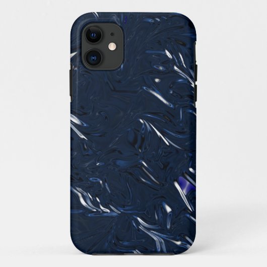 Gehäuse mit blauer Folie Case-Mate iPhone Hülle (Rückseite)