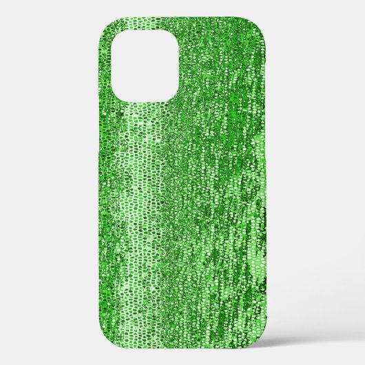 Gehäuse mit grünem Mosaikmuster Case-Mate iPhone Hülle (Rückseite)