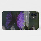 Gehäuse mit lila Wasserlilie Case-Mate iPhone Hülle (Rückseite (Horizontal))