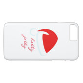 Gehäuse mit roter Weihnachtsmannmütze iPhone 7 Case-Mate iPhone Hülle (Rückseite (Horizontal))