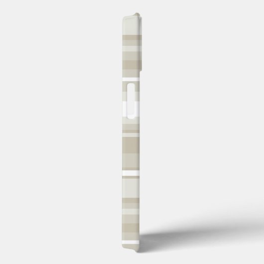 Gehäuse mit Sandsteinstreifen Monogramm Case-Mate  Case-Mate iPhone Hülle (Rückseite / Rechts)