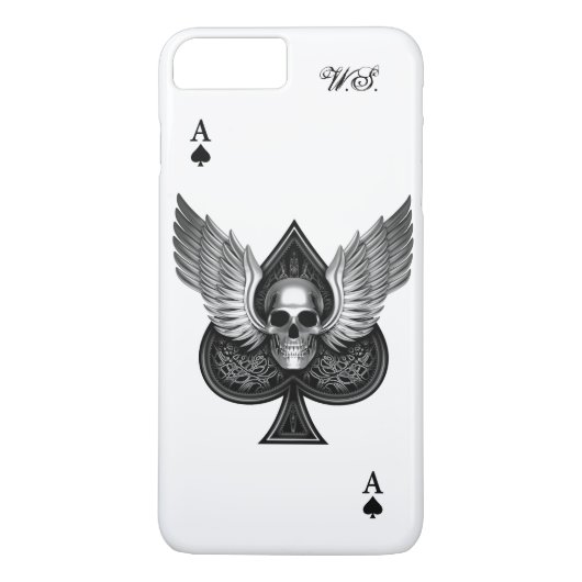 Gehäuse "Skull Ace of Spades" iPhone 7 Plus Case-Mate iPhone Hülle (Rückseite)