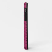Gehäuse von Funky Geometric BT iPhone 5, rosa Case-Mate iPhone Hülle (Hinten/Links)