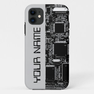 Gehäuseseite grau B & W 2 "Name" iPhone Case-Mate iPhone Hülle
