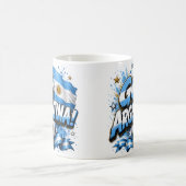 Gehe Argentinien Fußball Design | Argentinien Kaffeetasse (Mittel)