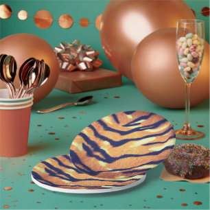 Gehe frei! Jungle Party Papier Teller! Papiertelle Pappteller
