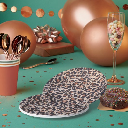 Gehe frei! Jungle Party Papier Teller! Pappteller (Multi)