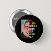 Gehe genug von alten weißen Männern Button (Vorne & Hinten)