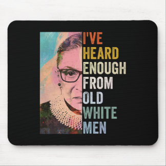 Gehe genug von alten weißen Männern Mousepad
