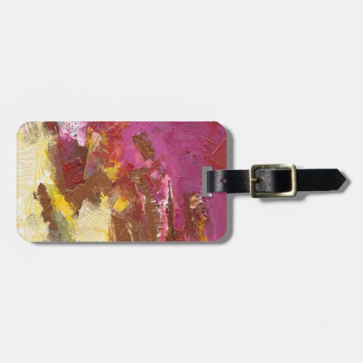 Gehe ich durch es gepäckanhänger (Vorderseite horizontal)