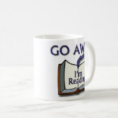 , Gehe ich lese Tasse weg (VorderseiteRechts)