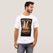 Gehe im Glauben & Römer 10,15 T-Shirt (Vorne ganz)