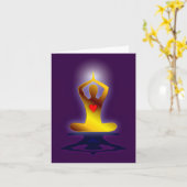 Gehe in Notecard Karte (Gelbe Blume)