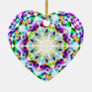 Gehe ins Licht Keramik Ornament