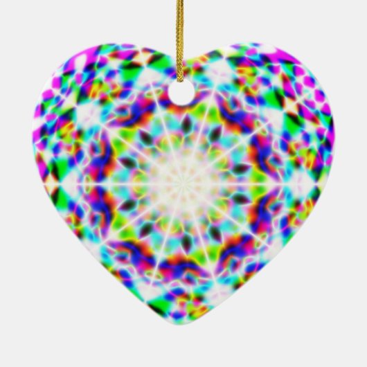 Gehe ins Licht Keramik Ornament (Hinten)