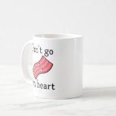 Gehe nicht in mein Herz zurück Kaffeetasse (Vorderseite Links)