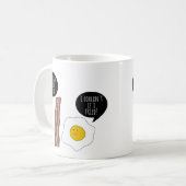 Gehe nicht in mein Herz zurück Kaffeetasse (Vorderseite Links)