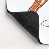 Gehe nicht in mein Herz zurück - lustig Mousepad (Ecke)