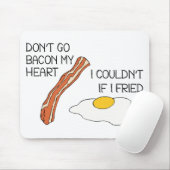 Gehe nicht in mein Herz zurück - lustig Mousepad (Mit Mouse)