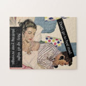 Gehe nicht zu Bettwächter Bleibe Plotter Rache Puzzle (Horizontal)