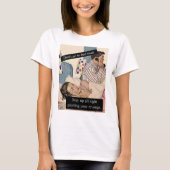 Gehe nicht zu Bettwäscherin T-Shirt (Vorderseite)